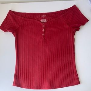 Off the shoulder blouse